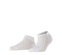 FALKE Damen Sneakersocken Shiny W Sn Lyocell kurz einfarbig 1 Paar, Weiß White 2000 Trina Blaze, 35-38