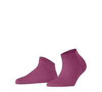 FALKE Damen Sneakersocken Shiny W Sn Viskose kurz einfarbig 1 Paar, Rosa Fuchsia 8552, 35-38