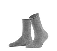 FALKE Damen Socken Active Breeze W So Lyocell einfarbig 1 Paar, Grau Light Grey Melange 3216, 35-38