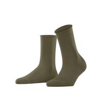 FALKE Damen Socken Active Breeze W So Lyocell einfarbig 1 Paar, Grün Crocodile 7503, 39-42