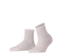 FALKE Damen Socken Beach Drop W Sso Baumwolle Leinen gemustert 1 Paar, Rosa Light Pink 8458, 39-42