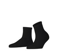 FALKE Damen Socken Beach Drop W Sso Baumwolle Leinen gemustert 1 Paar, Schwarz Black 3000, 39-42