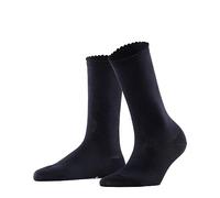 Falke Socken Bold Dot 46067-6370, Damen, Baumwolle einfarbig, Dark Navy 39-42