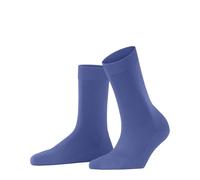 FALKE Damen Socken ClimaWool W So Wolle Lyocell einfarbig 1 Paar, Blau Water 6550, 39-40