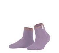 FALKE Damen Socken Cosy Plush W Hp Alpakawolle gemustert 1 Paar, Blau Mauve 6904, 39-42