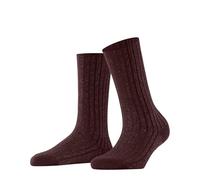 FALKE Damen Socken Cosy Wool Boot W So Wolle Kaschmir einfarbig 1 Paar, Braun Cayenne 5950 Special Edition, 37-38