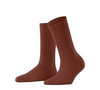 FALKE Damen Socken Cosy Wool Boot W So Wolle Kaschmir einfarbig 1 Paar, Braun Terra 8829, 35-38