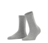 FALKE Damen Cosy Wool W SO Wolle Kaschmir einfarbig 1 Paar Socken, Grau (Light Heather 3223) neu-umweltfreundlich, 39-42