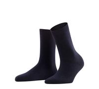 FALKE Damen Socken Cosy Wool W So Wolle Kaschmir einfarbig 1 Paar, Blau Dark Navy 6375, 39-42