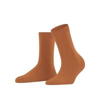 FALKE Damen Socken Cosy Wool W SO Wolle einfarbig 1 Paar, Orange (Tandoori 8576), 35-38