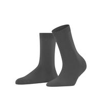 FALKE Damen Cosy Wool W So Wolle Kaschmir einfarbig Socken, Grau Flanell 3210, 35-38