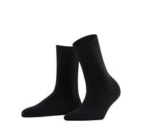 FALKE Damen Socken Cosy Wool W So Wolle Kaschmir einfarbig 1 Paar, Schwarz Black 3000, 39-42