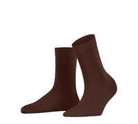 FALKE Damen Socken Cotton Touch W So Baumwolle einfarbig 1 Paar, Braun Havana Club 5197, 35-38
