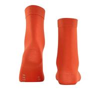 FALKE Damen Socken Cotton Touch W So Baumwolle einfarbig 1 Paar, Orange Red Clay 8095, 35-38