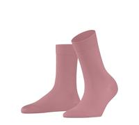 FALKE Damen Socken Cotton Touch W So Baumwolle einfarbig 1 Paar, Rosa Peachy 8981, 35-38