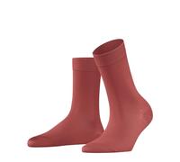 FALKE Damen Cotton Touch W So Baumwolle Einfarbig 1 Paar Socken, Rot (Lobster 8862) neu-umweltfreundlich, 35-38