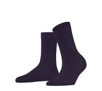 FALKE Damen Socken Cotton Touch W So Baumwolle einfarbig 1 Paar, Rot Wineberry 8761, 35-38