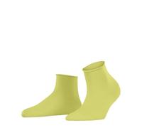 Falke Damen Socken Cotton Touch W Sso Baumwolle einfarbig Gelb Ananas 35-38