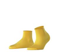 Falke Damen Socken Cotton Touch 47106-1187 Baumwolle Einfarbig Gelb 35-38