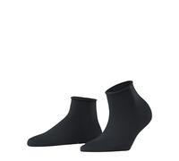 FALKE Damen Socken Cotton Touch W Sso Baumwolle einfarbig 1 Paar, Grau Graphite 3146, 35-38