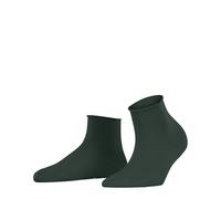 FALKE Damen Socken Cotton Touch W Sso Baumwolle einfarbig 1 Paar, Grün Hunter Green 7441, 39-42