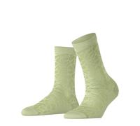 FALKE Damen Socken Creole W So Baumwolle gemustert 1 Paar, Grün Jade 7376, 39-40