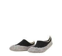 FALKE Stoppersocken Cosyshoe Invisible W Hp Wolle rutschhemmende Noppen 1 Paar, Grau Anthracite Melange 3082, 41-42