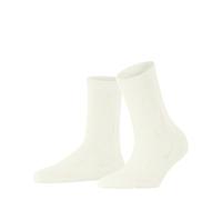 FALKE Damen Distressed W SO Wolle Alpaka Gemustert 1 Paar Socken, Weiß (Off-White 2040), 35-38