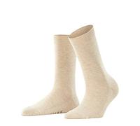 FALKE Damen Socken Family, Baumwolle, 1 Paar, Beige (Sand Melange 4659), 39-42 (UK 5.5-8 Ι US 8-10.5)