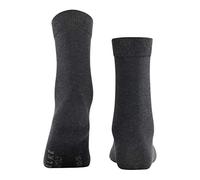FALKE Damen Socken Family, Baumwolle, 1 Paar, Grau (Anthracite Melange 3089), 35-38 (UK 2.5-5 Ι US 5-7.5)