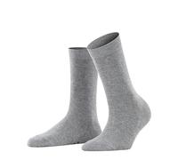 FALKE Damen Socken Family, Baumwolle, 1 Paar, Grau (Greymix 3399), 35-38 (UK 2.5-5 Ι US 5-7.5)