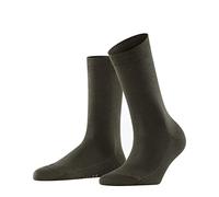 FALKE Damen Socken Family W So nachhaltige Baumwolle einfarbig 1 Paar, Grün Military 7826, 39-42