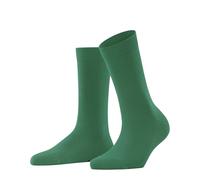 FALKE Damen Family W So nachhaltige Baumwolle einfarbig Socken, Grün Tourmaline 7618, 35-38