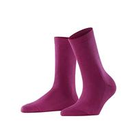 FALKE Damen Socken Family W So nachhaltige Baumwolle einfarbig 1 Paar, Rot Berry 8390, 35-38