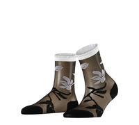 FALKE Damen Socken Garden Villa W So Baumwolle gemustert 1 Paar, Schwarz Black 3000, 41-42