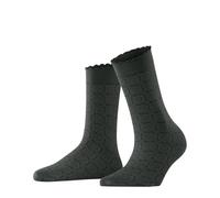 FALKE Damen Socken Hoarding Honey 50 DEN W So transparent gemustert 1 Paar, Grün Forest 7474, 39-42