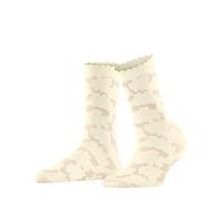 FALKE Damen Socken Hydrangea 20 DEN W So transparent gemustert 1 Paar, Weiß Off-White 2059, 35-38