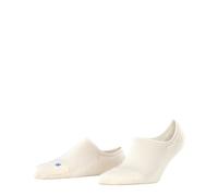 FALKE Damen Füßlinge Keep Warm W In Wolle unsichtbar einfarbig 1 Paar, Weiß Off-White 2040, 35-36