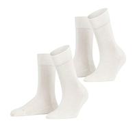 FALKE Damen Socken London Sensitive 2er Pack, Größe:39-42;Farbe:Off White (2049)
