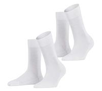 FALKE Damen Socken London Sensitive 2er Pack, Größe:39-42;Farbe:White (2009)