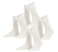 FALKE Damen Socken Sensitive London, Baumwolle, 1 Paar, Weiß (Off-White 2049), 35-38