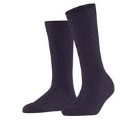 FALKE Damen Socken Modish Fest W So Wolle Viskose Kaschmir einfarbig 1 Paar, Rot Wineberry 8761, 35-38