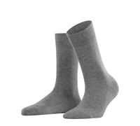 FALKE Damen Socken Multipack - Sensitive London, Kurzsocken, einfarbig Grau 35-38 2er Pack (2x1P)