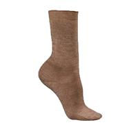 FALKE Damen Socken aus Kaschmirmix NO.1 FINEST CASHMERE, taupe, Gr. 39/40