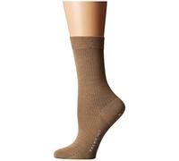 FALKE Damen Socken No. 2 W So Seide gemustert 1 Paar, Beige Brownie Melange 4170, 37-38