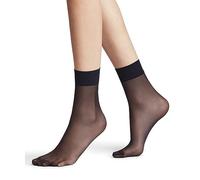 FALKE Damen Socken Pure Matt 20 DEN – transparent einfarbig, Marine 6179 – Gr. 35-38