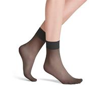 FALKE Damen Socken Pure Matt 20 DEN W SO transparent einfarbig 1 Paar, Grau (Anthracite 3529), 39-42