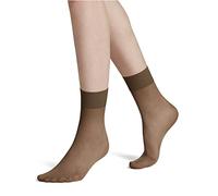 FALKE Damen Socken Pure Matt 20 DEN W SO transparent einfarbig 1 Paar, Hautfarben (Sun 4299) neu - umweltfreundlich, 35-38