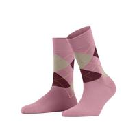 FALKE Damen Socken Sensitive Argyle W So Baumwolle mit Komfortbund 1 Paar, Rot Bonbon 8476, 39-42