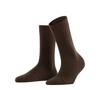 FALKE Damen Socken Sensitive Berlin, Wolle, 1 Paar, Braun (Dark Brown 5239), 35-38